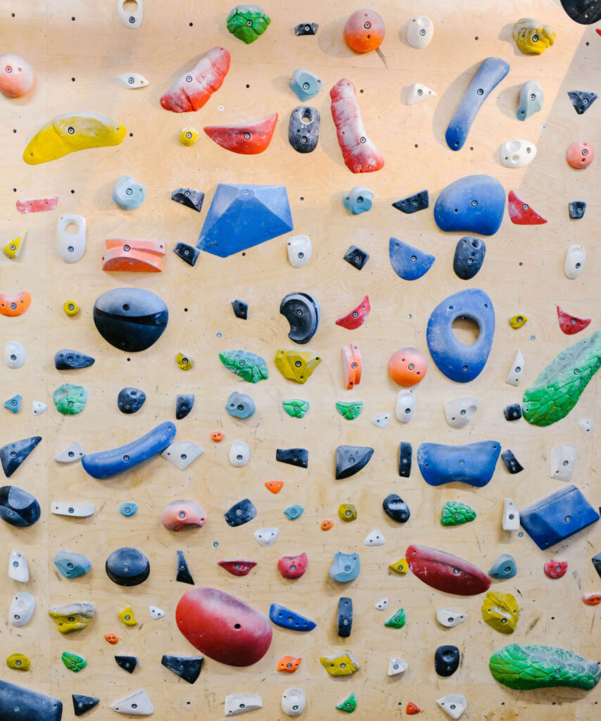 Kletterhalle Detailaufnahme