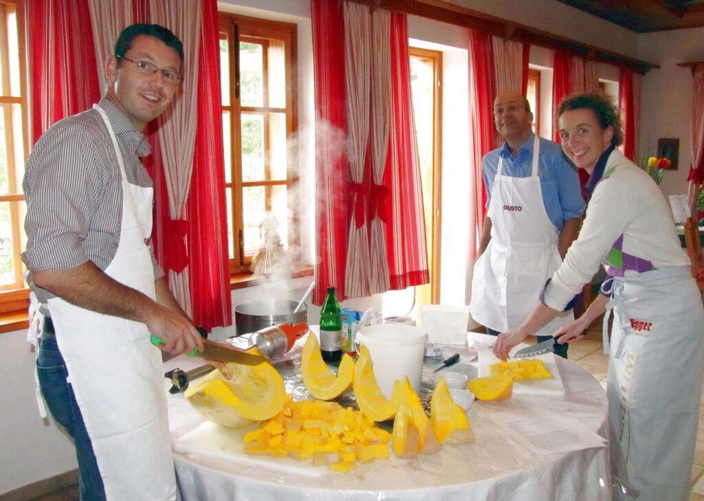 Teamkochen als Betriebsausflug