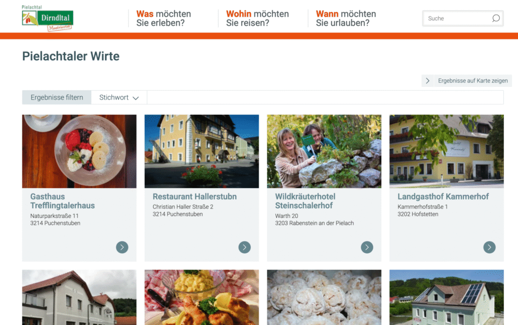 Pielachtaler Wirte Screenshot