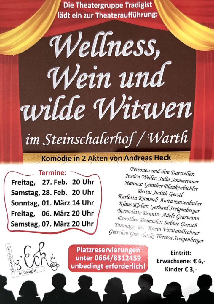 Theatergruppe Tradigist Flyer