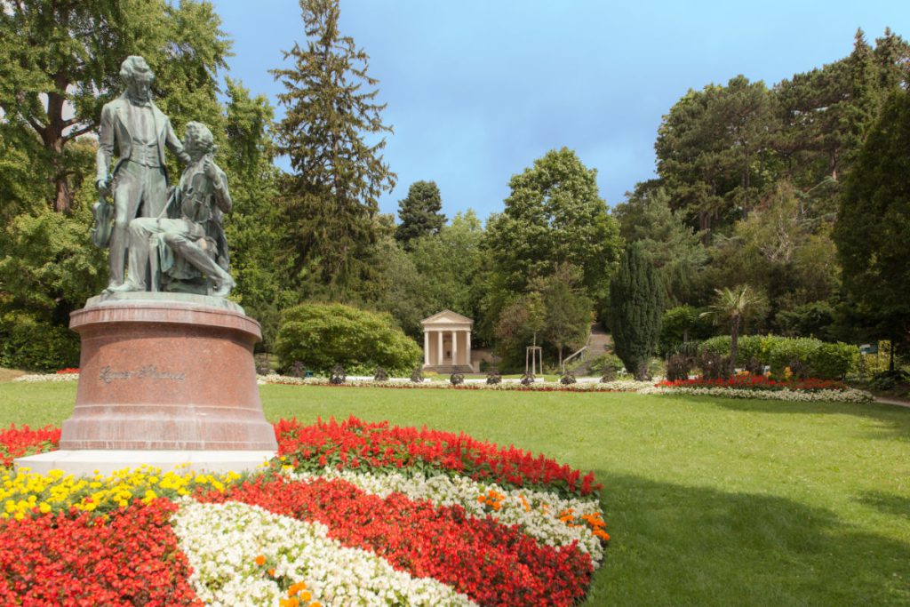Rosarium, Parks und Grünflächen in Baden