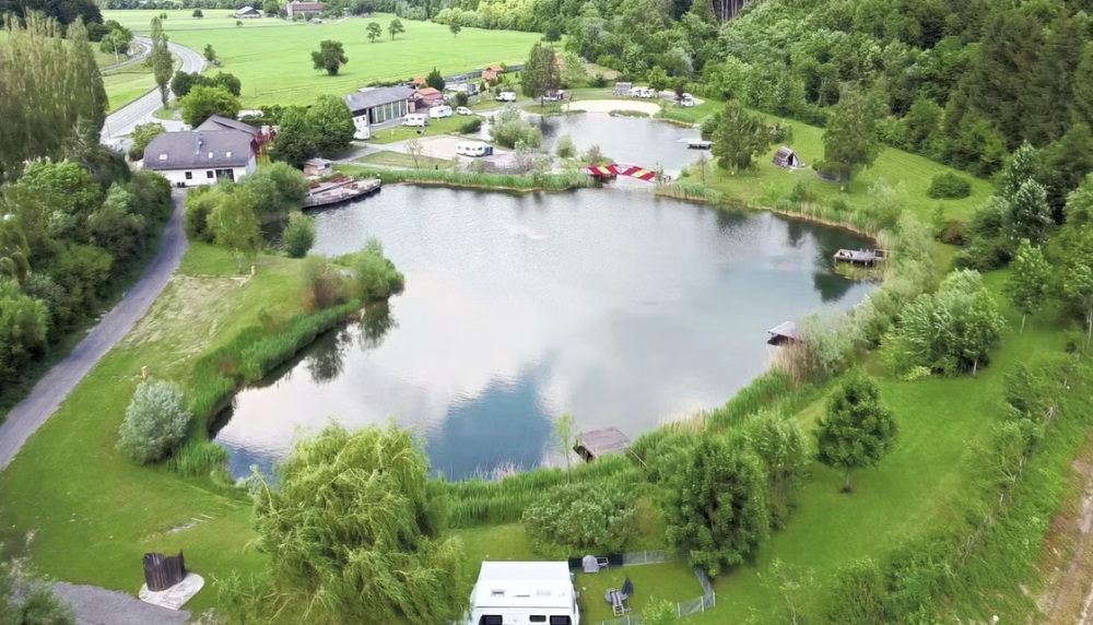 Campingplatz am Teich in Hofstetten, Pielachtal