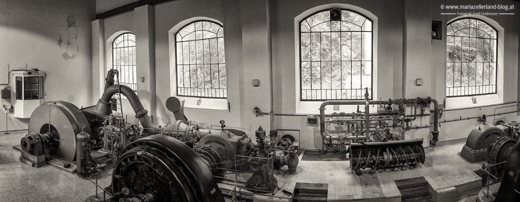 Historische Ansicht aus dem Kraftwerk Stierwaschboden, ca. 1911